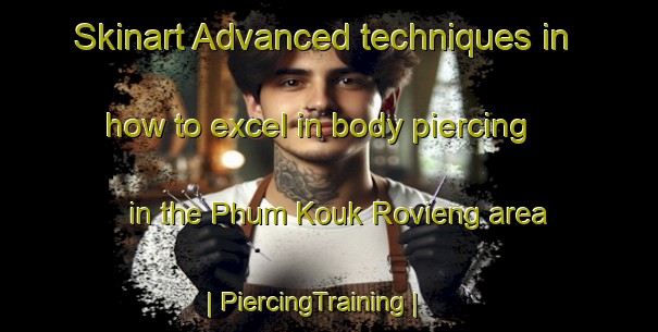 Skinart Advanced techniques in how to excel in body piercing in the Phum Kouk Rovieng area | PiercingTraining | PiercingClasses | SkinartTraining-Cambodia